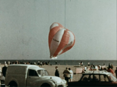 Balloon Launch from Hastings Beach 1972